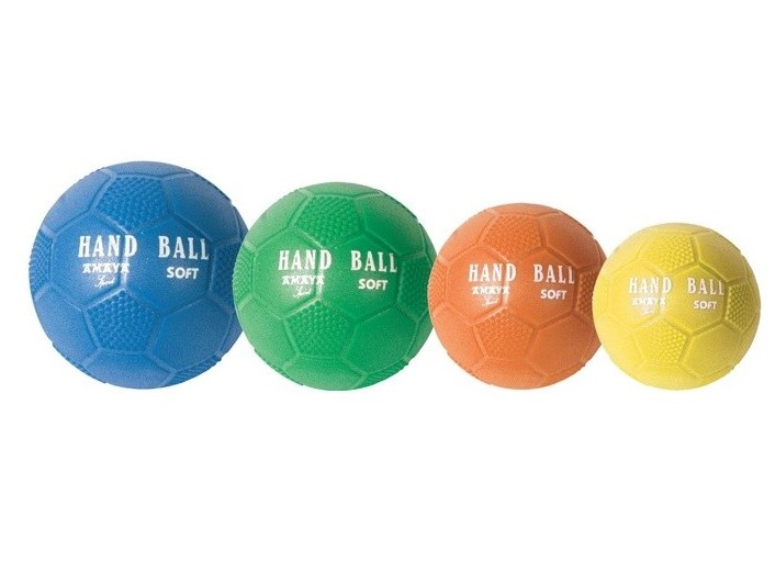 BALON BALONMANO SOFT INICIACION TACTO SUAVE ***TAMBAÑO ALEVIN 50CM 270 GRAMOS***