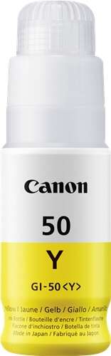 BOTELLA DE TINTA Canon GI50 Amarillo Botella de Tinta Original - GI50Y/3405C001
