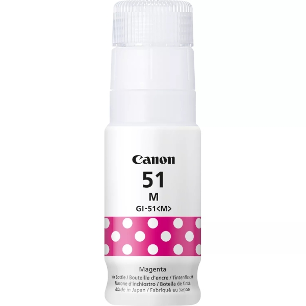 BOTELLA DE TINTA Canon GI51 Magenta Botella de Tinta Original - GI51M/4547C001