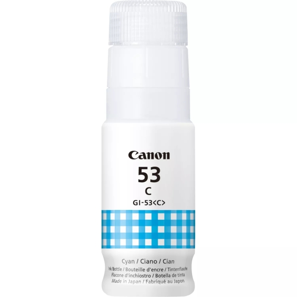 BOTELLA DE TINTA Canon GI53 Cyan Botella de Tinta Original - GI53C/4673C001