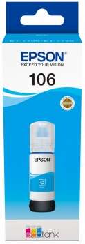 BOTELLA DE TINTA Epson 106 Cyan Botella de Tinta Original - C13T00R240