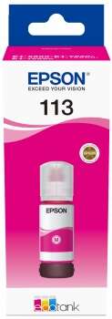 BOTELLA DE TINTA Epson 113 Magenta Botella de Tinta Pigmentada Original - C13T06B340