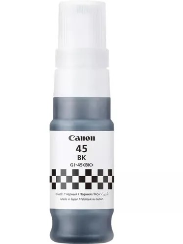BOTELLA ORIGINAL Canon GI45 Negro Botella de Tinta Original - GI45BK/6288C001