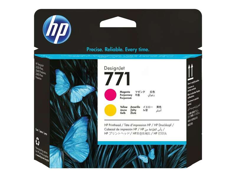 CABEZAL DE IMPRESION HP 771 Cabezal de Impresion Original - Magenta, Amarillo - CE018A