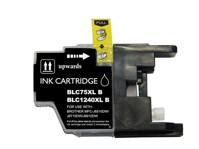 CARTUCHO COMPATIBLE Brother LC1240XL/LC1220XL/LC1280XL Negro Cartucho de Tinta Generico - Reemplaza LC1240BK/LC1220BK/LC1280XLBK