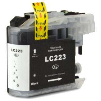 CARTUCHO COMPATIBLE Brother LC223/LC221 Negro Cartucho de Tinta Generico - Reemplaza LC223BK/LC221BK