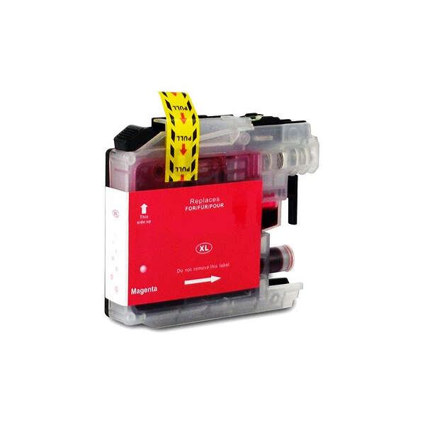 CARTUCHO COMPATIBLE Brother LC225XL Magenta Cartucho de Tinta Generico - Reemplaza LC225XLM