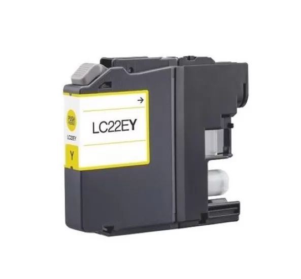CARTUCHO COMPATIBLE Brother LC22E Amarillo Cartucho de Tinta Generico - Reemplaza LC22EY