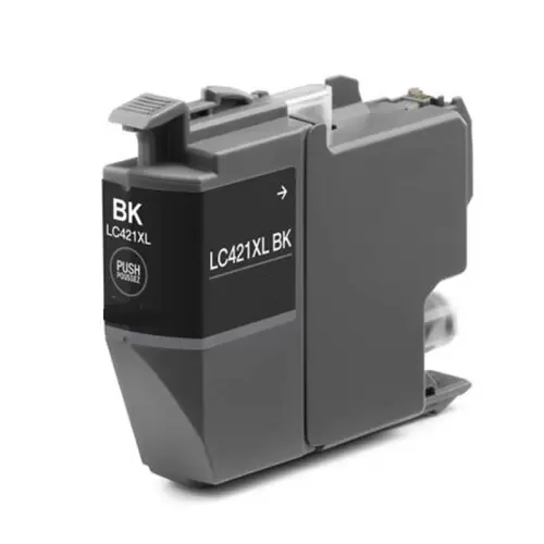 CARTUCHO COMPATIBLE Brother LC421XL Negro Cartucho de Tinta Generico - Reemplaza LC421XLBK