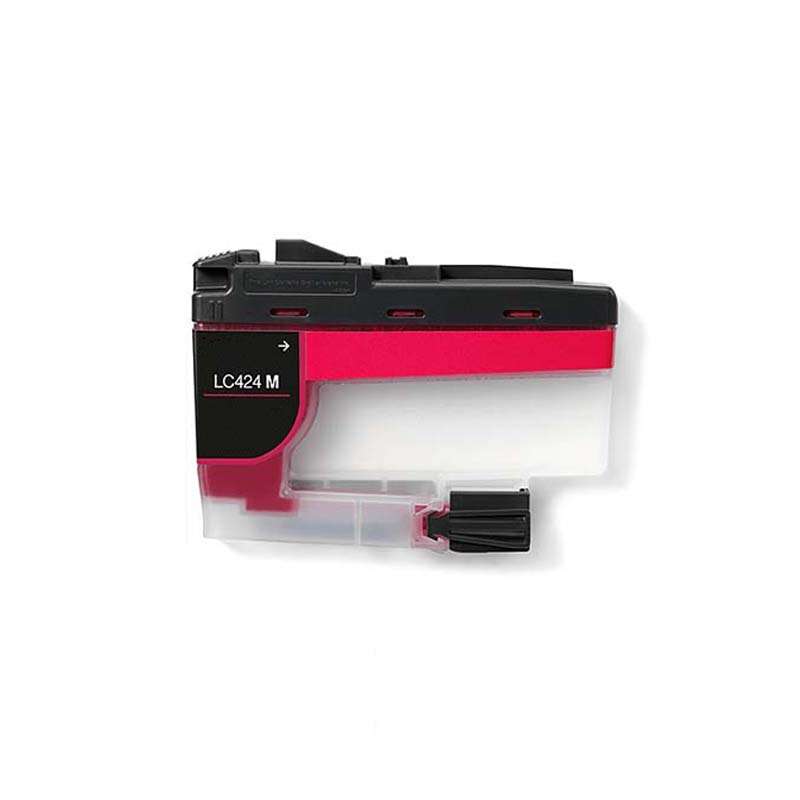 CARTUCHO COMPATIBLE Brother LC424 Magenta Cartucho de Tinta Generico - Reemplaza LC424M