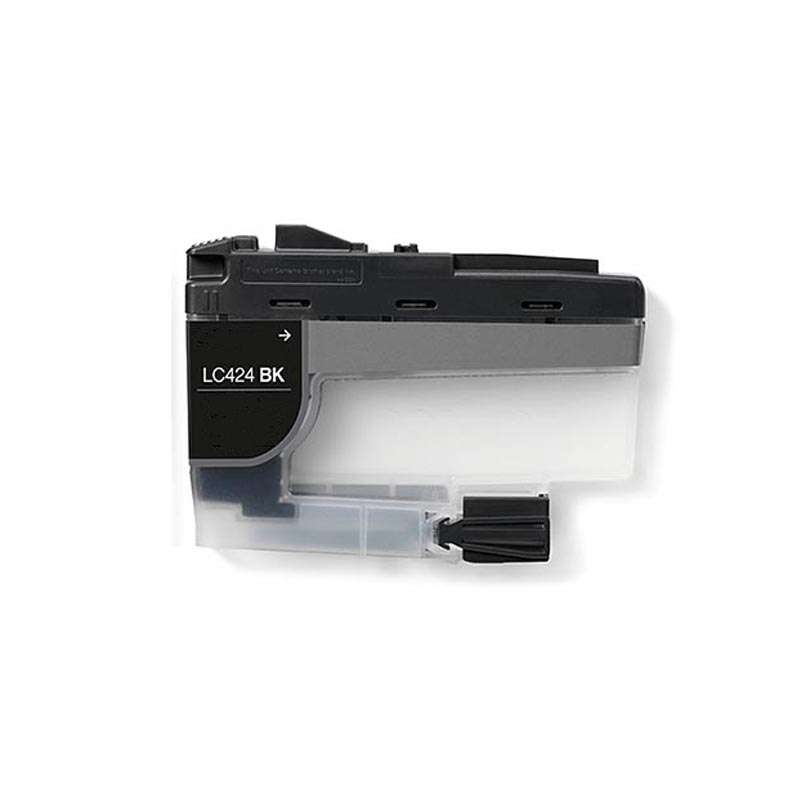 CARTUCHO COMPATIBLE Brother LC424 Negro Cartucho de Tinta Generico - Reemplaza LC424BK