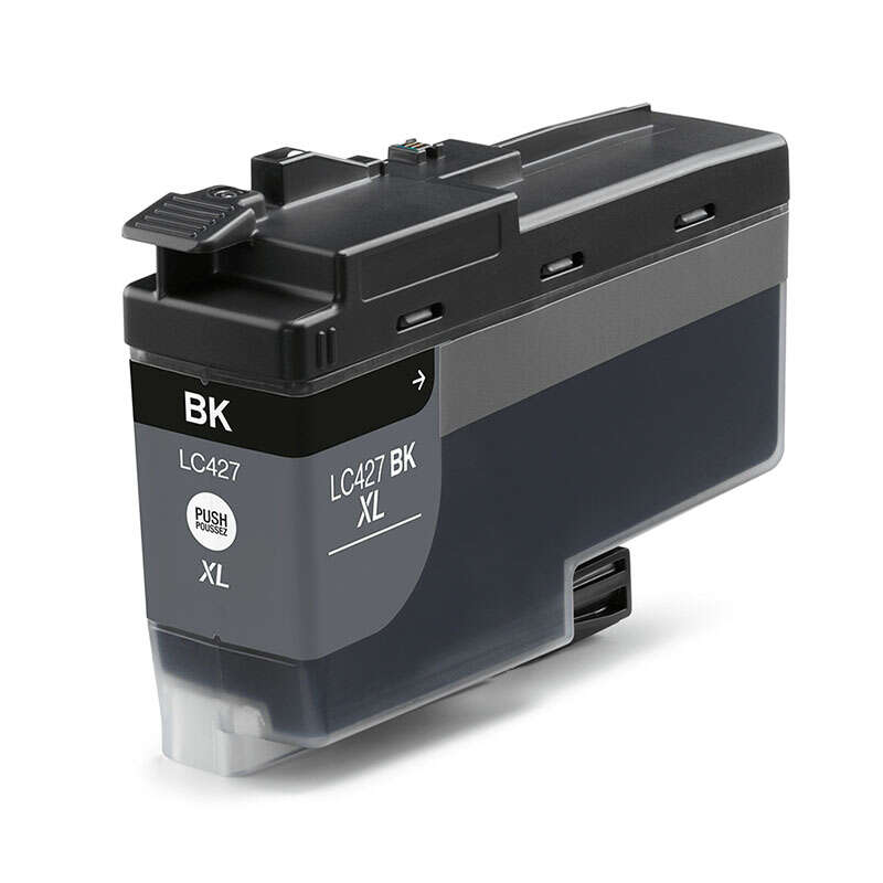 CARTUCHO COMPATIBLE Brother LC427XL Negro Cartucho de Tinta Pigmentada Generico - Reemplaza LC427XLBK