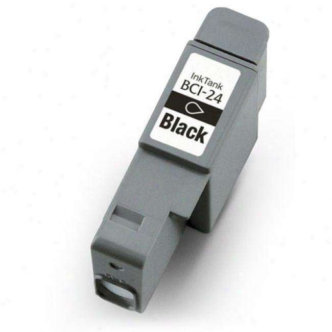 CARTUCHO COMPATIBLE Canon BCI24/BCI21 Negro Cartucho de Tinta Generico - Reemplaza 6881A002