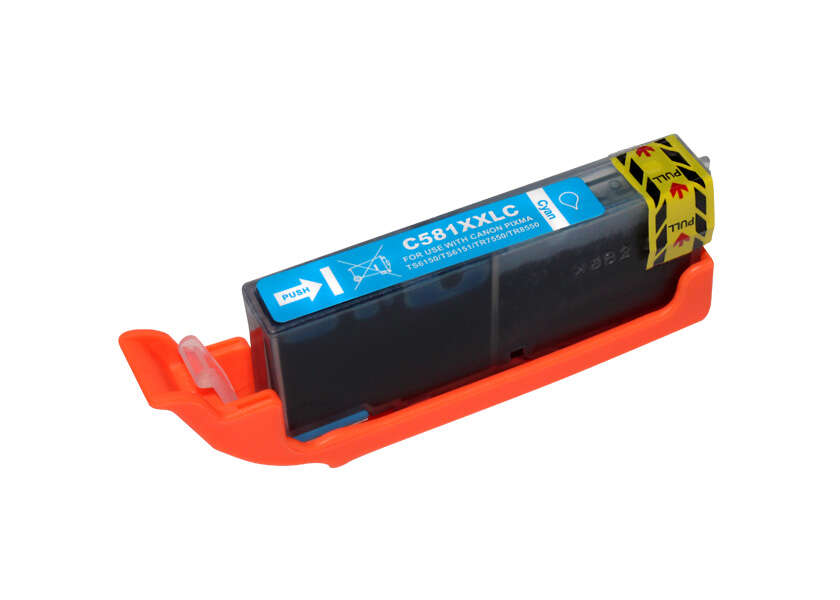 CARTUCHO COMPATIBLE Canon CLI581XXL Cyan Cartucho de Tinta Generico - Reemplaza 1995C001/2103C001/2049C001
