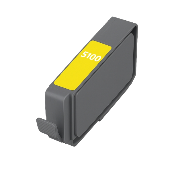 CARTUCHO COMPATIBLE Canon PFI5100 Amarillo Cartucho de Tinta Pigmentada Generico - Reemplaza PFI5100Y/6955C001