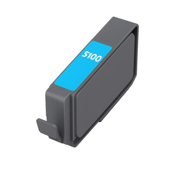CARTUCHO COMPATIBLE Canon PFI5100 Cyan Cartucho de Tinta Pigmentada Generico - Reemplaza PFI5100C/6953C001