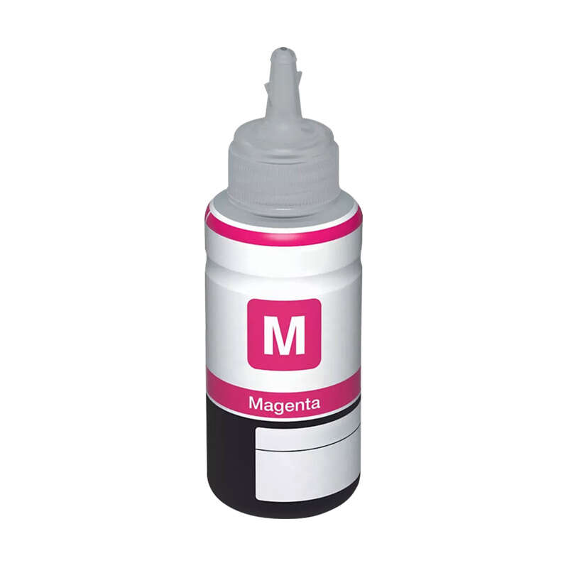 CARTUCHO COMPATIBLE Epson 102/103/104/106/107/T6643/T6733 Magenta Botella de Tinta Generica - Reemplaza C13T03R340/C13T00S34A10/C13T00P340/ C13T00R340
