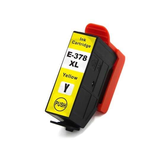 CARTUCHO COMPATIBLE Epson 378XL Amarillo Cartucho de Tinta Generico - Reemplaza C13T37944010/C13T37844010