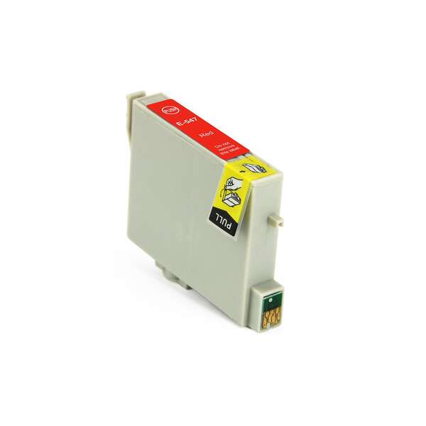 CARTUCHO COMPATIBLE Epson T0547 Rojo Cartucho de Tinta Generico - Reemplaza C13T05474010