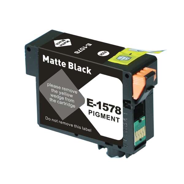 CARTUCHO COMPATIBLE Epson T1578 Negro Mate Cartucho de Tinta Pigmentada Generico - Reemplaza C13T15784010