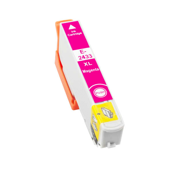 CARTUCHO COMPATIBLE Epson T2433/T2423 (24XL) Magenta Cartucho de Tinta Generico - Reemplaza C13T24334012/C13T24234012