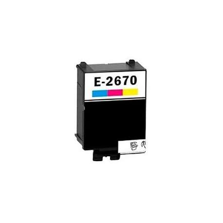 CARTUCHO COMPATIBLE Epson T267 Color Cartucho de Tinta Generico - Reemplaza C13T26704010