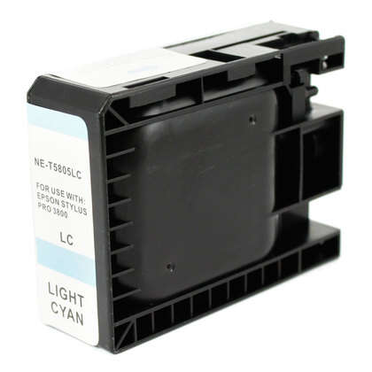 CARTUCHO COMPATIBLE Epson T5805 Cyan Light Cartucho de Tinta Pigmentada Generico - Reemplaza C13T580500