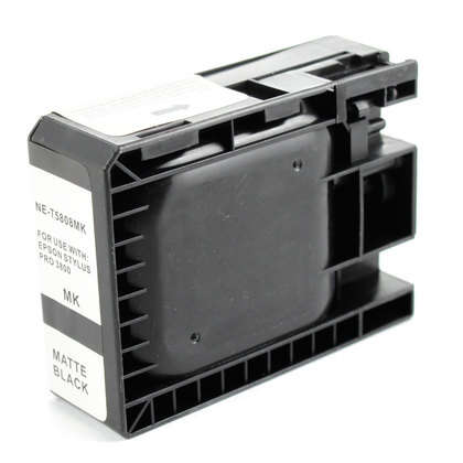 CARTUCHO COMPATIBLE Epson T5808 Negro Mate Cartucho de Tinta Pigmentada Generico - Reemplaza C13T580800