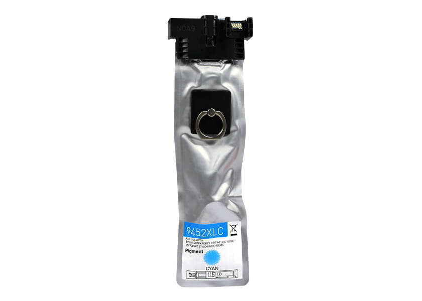 CARTUCHO COMPATIBLE Epson T9452/T9442 Cyan Cartucho de Tinta Pigmentada Generico - Reemplaza C13T945240/C13T944240
