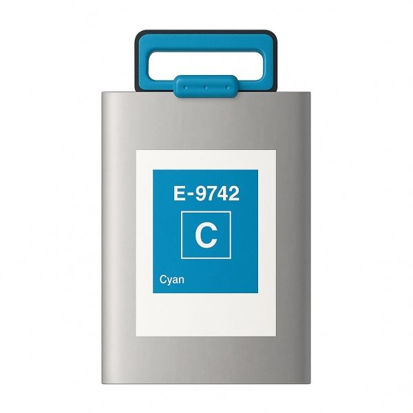 CARTUCHO COMPATIBLE Epson T9742 Cyan Cartucho de Tinta Pigmentada Generico - Reemplaza C13T974200