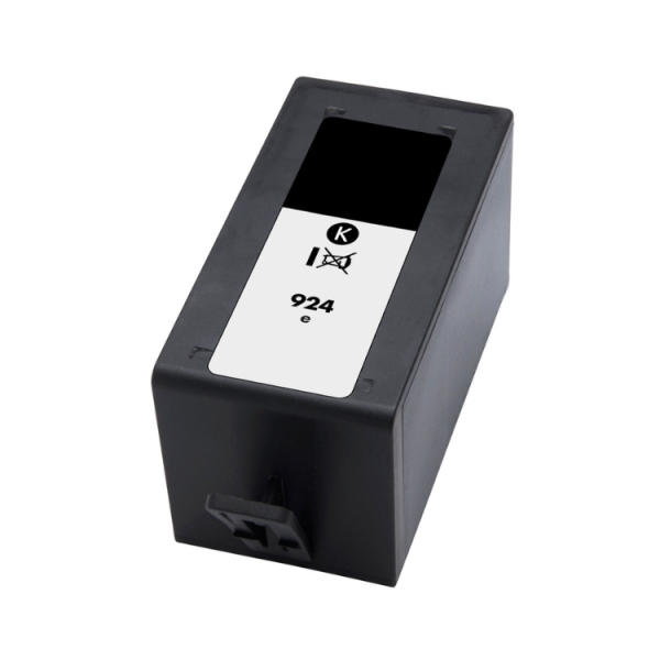 CARTUCHO COMPATIBLE Generico HP 924e XL Negro Cartucho de Tinta - Reemplaza 4K0V0NE/4K0U6NE (Chip reforzado contra actualizaciones)