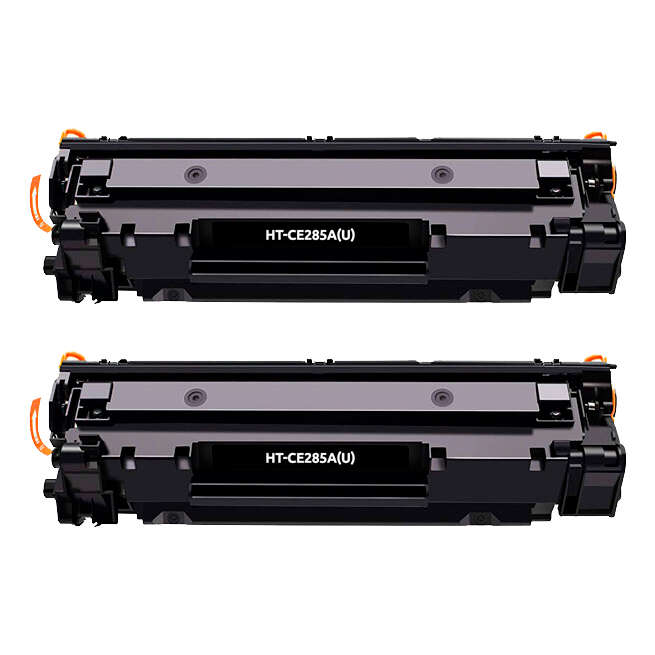 CARTUCHO COMPATIBLE Generico HP CE285A/CE278A/CB435A/CB436A Negro Pack de 2 Cartuchos de Toner Genericos - Reemplaza 85A/78A/35A/36A