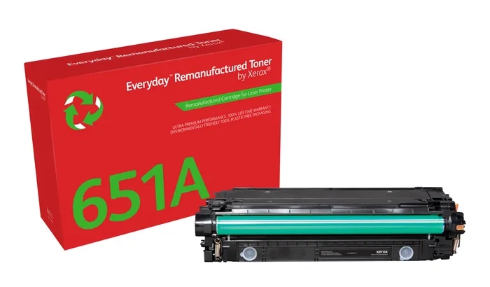 CARTUCHO COMPATIBLE Xerox Everyday HP CE340A/CE740A/CE270A Negro Cartucho de Toner Remanufacturado - Reemplaza 651A/307A/650A