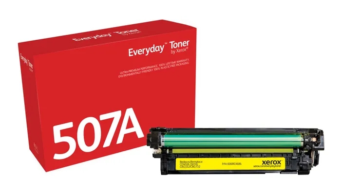 CARTUCHO COMPATIBLE Xerox Everyday HP CE402A Amarillo Cartucho de Toner Generico - Reemplaza 507A