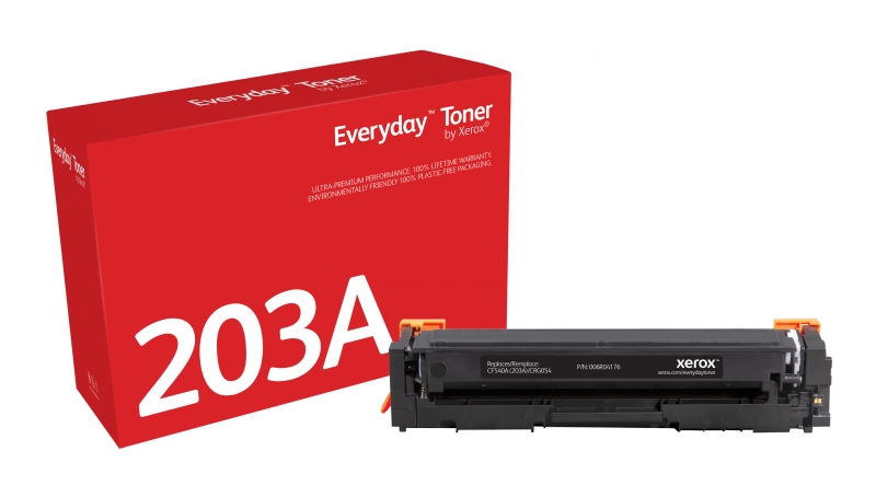 CARTUCHO COMPATIBLE Xerox Everyday HP CF540A Negro Cartucho de Toner Generico - Reemplaza 203A