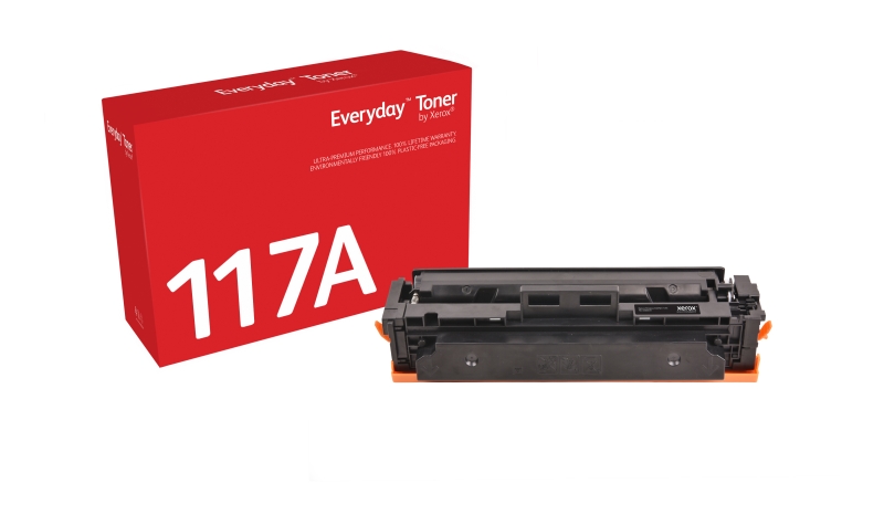CARTUCHO COMPATIBLE Xerox Everyday HP W2070A Negro Cartucho de Toner Generico - Reemplaza 117A