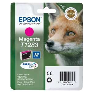CARTUCHO ORIGINAL  Epson T1283 Magenta Cartucho de Tinta Original - C13T12834012