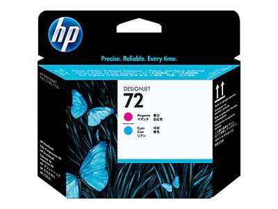 CARTUCHO ORIGINAL  HP 72 Cabezal de Impresion Original - Cyan y Magenta - C9383A
