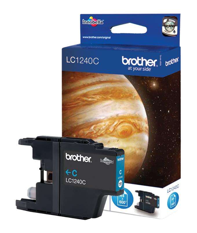 CARTUCHO ORIGINAL Brother LC1240 Cyan Cartucho de Tinta Original - LC1240CBP