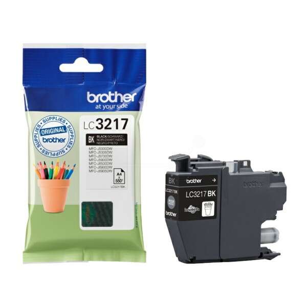 CARTUCHO ORIGINAL Brother LC3217 Negro Cartucho de Tinta Original - LC3217BK