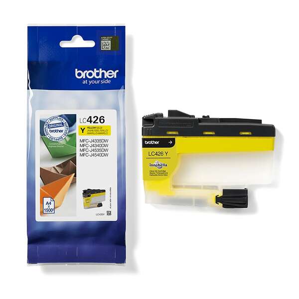 CARTUCHO ORIGINAL Brother LC426 Amarillo Cartucho de Tinta Original - LC426Y