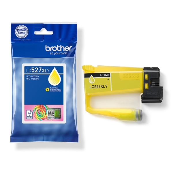 CARTUCHO ORIGINAL Brother LC527XL Amarillo Cartucho de Tinta Original - LC527XLY