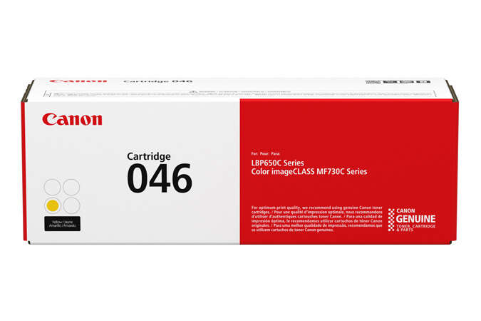 CARTUCHO ORIGINAL Canon 046 Amarillo Cartucho de Toner Original - 1247C002