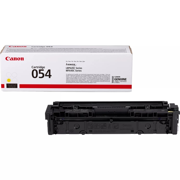 CARTUCHO ORIGINAL Canon 054 Amarillo Cartucho de Toner Original - 3021C002