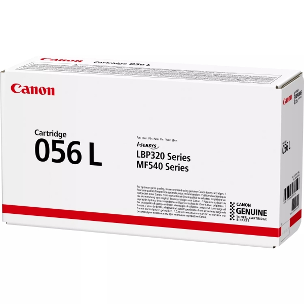 CARTUCHO ORIGINAL Canon 056L Negro Cartucho de Toner Original - 3006C002