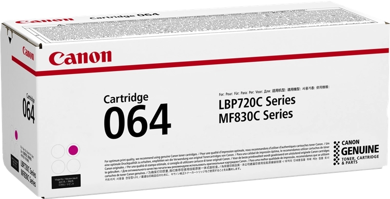 CARTUCHO ORIGINAL Canon 064 Magenta Cartucho de Toner Original - 4933C001