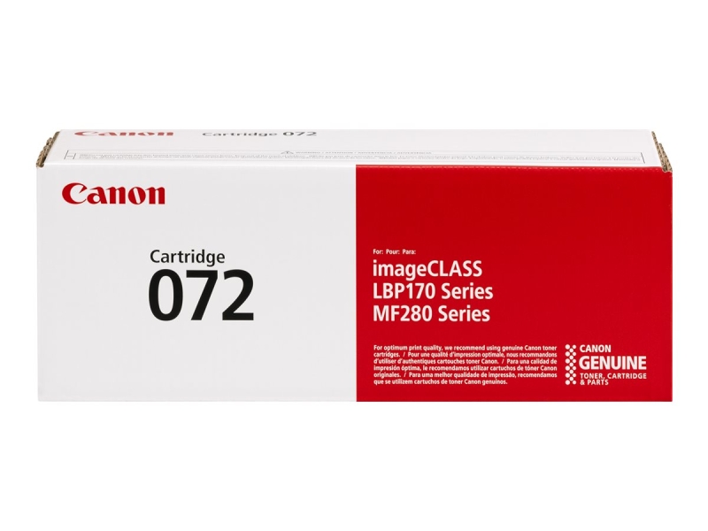 CARTUCHO ORIGINAL Canon 072 Negro Cartucho de Toner Original - 5647C002