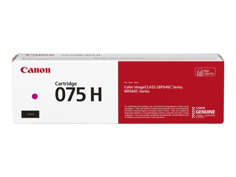 CARTUCHO ORIGINAL Canon 075H Magenta Cartucho de Toner Original - 6367C002