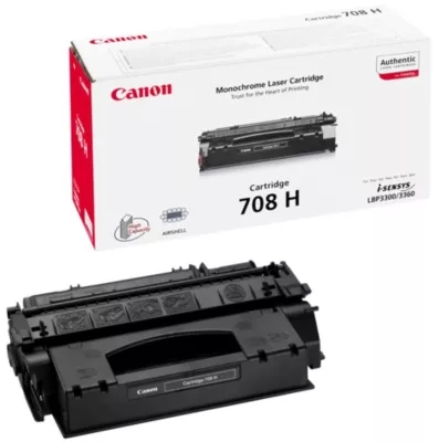 CARTUCHO ORIGINAL Canon 708H Negro Cartucho de Toner Original - 0917B002