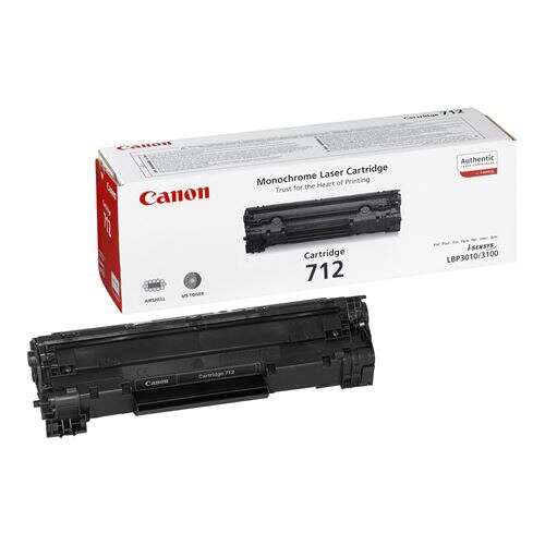CARTUCHO ORIGINAL Canon 712 Negro Cartucho de Toner Original - 1870B002